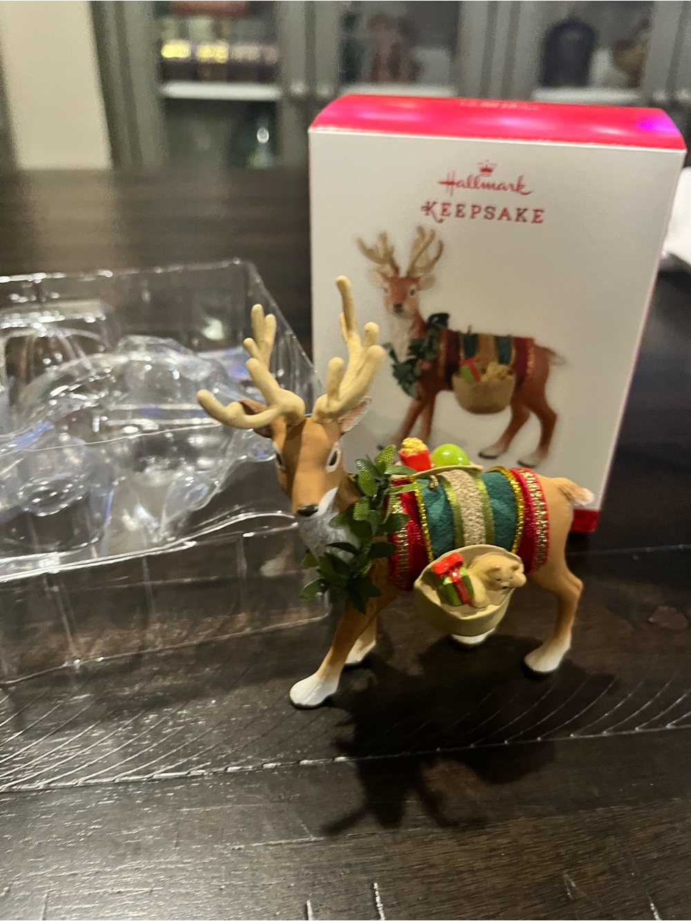 Hallmark Keepsake Ornament Father Christmas's Reindeer 2013 Limited Quantity